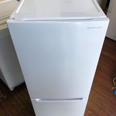 2022年式 YRZ-C12H1(ホワイト) 2ドア冷蔵庫 右開き 117L 幅478mm