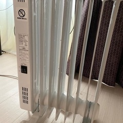 【予定しました】家電 季節、空調家電 オイルヒーター