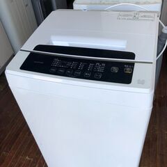 2021年式　アイリスオーヤマ 上面 洗濯機 6kg 全自動 1...
