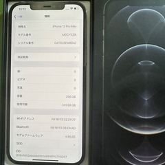 iPhone 12 Pro Max 256GB グラファイトSI...