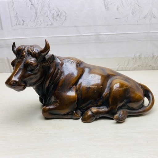 家具 インテリア雑貨/小物 置物、オブジェ 牛 (生活家電RUNO) 廿日市市役所前（平良）のインテリア雑貨/小物《置物、オブジェ》の中古あげ ...