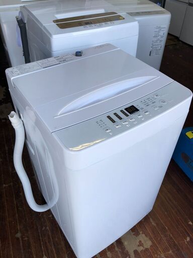 2020年式 全自動洗濯機 ホワイト AT-WM5511-WH [洗濯5.5kg /乾燥機能無