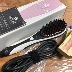 【未使用】プロ用ブラシヘアアイロンおまけ付き