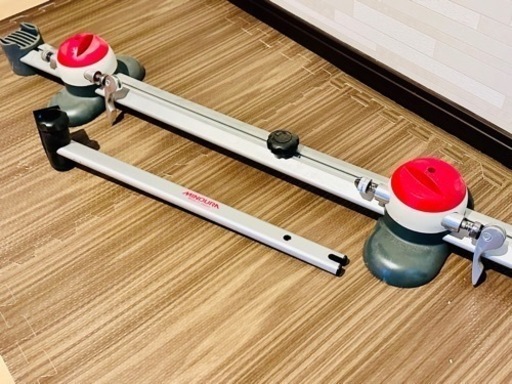 使用数回】ミノウラ製 車載スタンド 2台用 ロードバイク,クロスバイク 