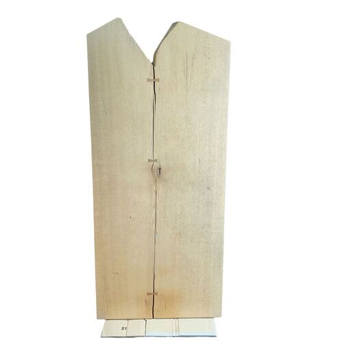 24C218_ジ 【札幌・来店引取限定】 一枚板 天然木 幅160cm 縦幅70cm 厚さ7cm 現状品 中古