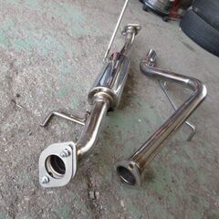 エブリバン　DA64V　ターボ用　レーシングマフラー　美品