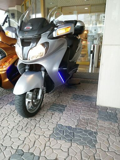H14年 スズキ ビッグスクーター スカイウエイブ650 カスタム車両‼大型2輪免許必須‼