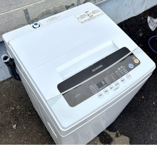 札幌市内配送無料 20年製 アイリスオーヤマ 5kg 全自動洗濯機 IAW-T501