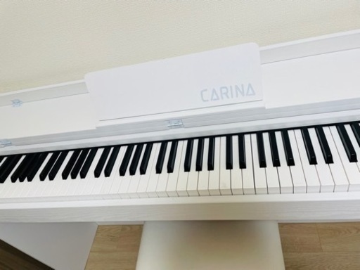 楽器・機材 CARINA ZE0088 折りたたみ式 電子ピアノ 88鍵 ホワイト