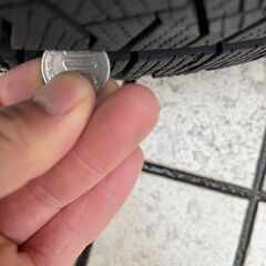 BMW 17 インチ　純正ホイール　スタッドレス付き　４本