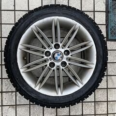 BMW 17 インチ　純正ホイール　スタッドレス付き　４本