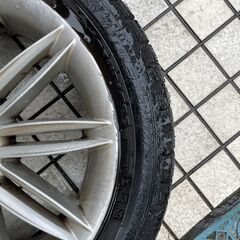 BMW 17 インチ　純正ホイール　スタッドレス付き　４本