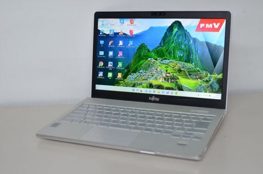 日本製 中古良品軽量ノートPC 富士通 SH75/M Windows11+office Core i5-4200U/メモリ8GB/爆速SSD256GB/13.3インチ/DVDマルチ/webカメラ搭載