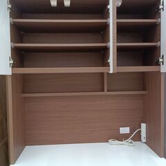 ☆ジモティ割あり☆ NITORI ソレル100 レンジボード ブラウン W100×D42 