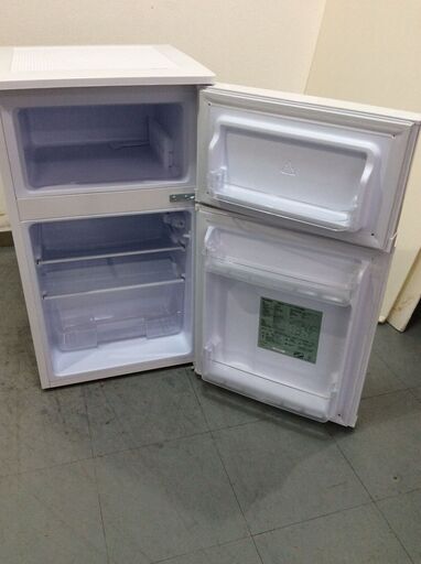 4/19受渡済)JT8578【ELSONIC/エルソニック 2ドア冷蔵庫】美品 2023年製