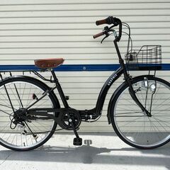 リサイクル自転車(2402-17) ファミリーサイクル 26インチ