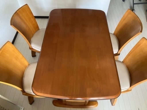 【大塚家具】ダイニングテーブル＋椅子