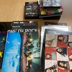 ワンオク、EXILE、EガールズDVDや写真集まとめて