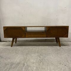 ◆🔶送料無料・設置無料有り🔶◆NOCE テレビ台 CDG-013 廃版 木製家具 パッチワーク 雰囲気抜群 ガレージ系