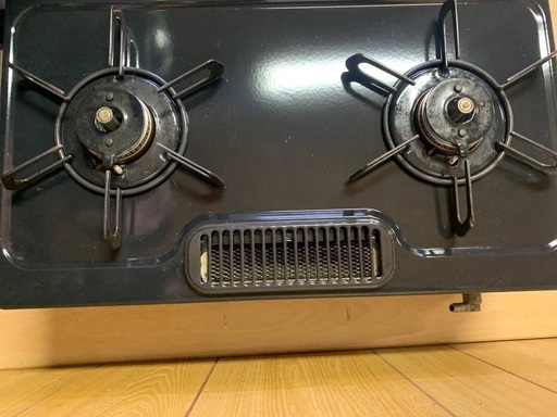 ガステーブル都市ガス 2019年製 幅59cm 水なし片面焼き Paloma IC