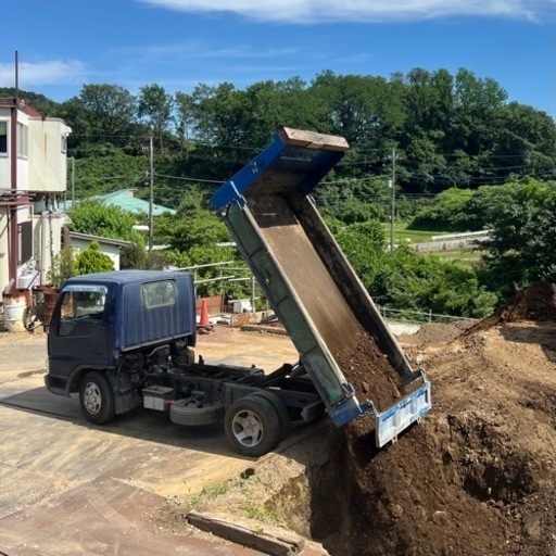 【残土受入 2t･3t•4t･8t】一般家庭で出た少量の残土も大歓迎❗️