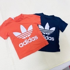 adidas キッズ ベビー 半袖 Tシャツ 2枚セット