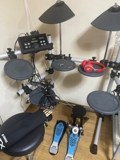 YAMAHA ヤマハ 電子ドラム セット DTX500 トリガーモジュール 譜面台
