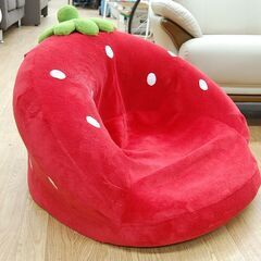 希少 マザーガーデン 野いちご ソファ 一人掛け 座椅子 すっぽりソファ