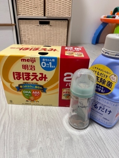 ほほえみ ミルク缶