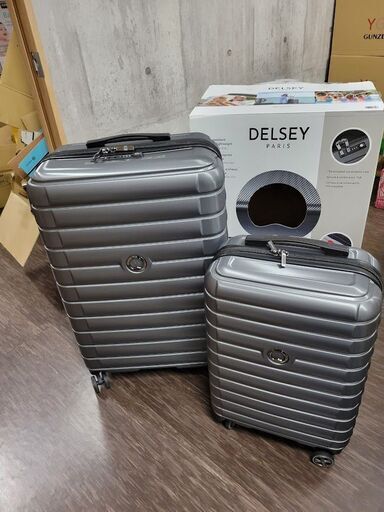 【店頭引き取り限定】DELSEY PARIS スーツケース 2個セット (23インチ \u0026 30インチ)