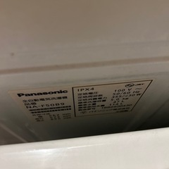 洗濯機パナソニック2016年製5kg