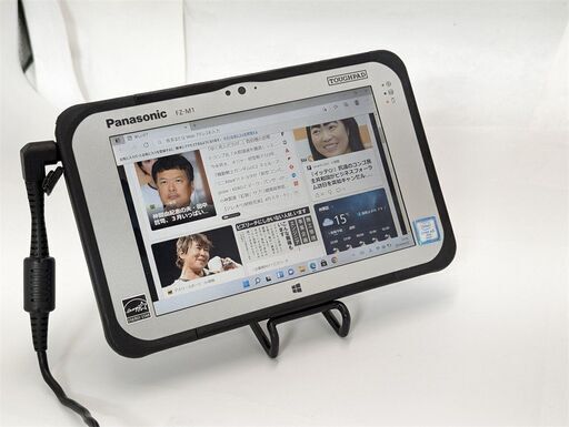 即決 タブレット パソコン 高速SSD Panasonic TOUGHPAD FZ-M1F150JVJ CoreM5-6Y57 無線 カメラ Bluetooth Windows11 office 即使用可能