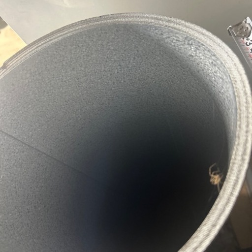 ガルバ鋼材ロール状12メートル一本モノ。 ガルバ鋼材ロール状12メートル一本モノ。