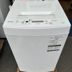 洗濯機 東芝 2018年 4.5kg AW-45M5 家事家電 ...