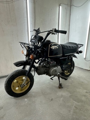 実働車　ホンダ ゴリラ　国産　6v Z50J 黒金　オリジナル風ペイント　★全国陸送可能★ 検) モンキー　ゴリラ　ダックス　シャリー　4ミニ