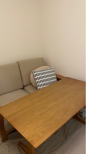 無印良品　2人掛け　ソファ