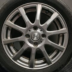 【DUNLOP LE MANS V 165/60R15】夏タイヤ【LAYCEA 15インチ 4.5J4HPCD100+45】19～20年製 バリ溝 ハスラー フレアクロスオーバー等(VTH915)