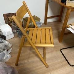 木製椅子　2個
