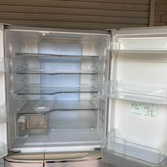 【糸島市内 送料無料】 Panasonic 470L冷蔵庫 2010年製 NR-F474TM-N エコナビ 0224-0-4