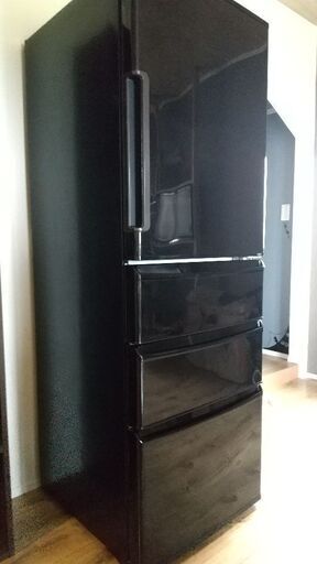 4ドア冷蔵庫 AQUA 355L 2017年製 垂井