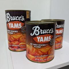 無料 Bruce's yams アメリカ 缶詰め 