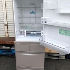 福岡市内配送無料 日立 HITACHI R-S420CM-T [真空チルドSL冷蔵庫 (415L・右