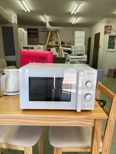【リサイクルショップ　ピカソ　小松原】2021年製 YAMADASELECT ヤマダセレクト 60Hz 単機能電子レンジ  アーバンホワイト YMW-M17JW6 ★7363★