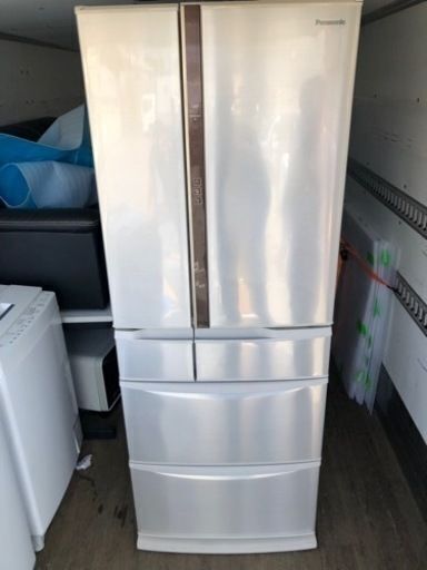 福岡市内配送設置無料　パナソニック Panasonic NR-F511V-N [トップユニット冷蔵庫 6ドア 501L シャンパン]