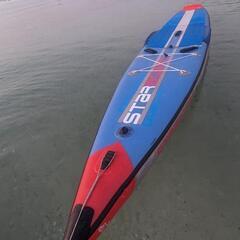 SUP インフレータブルレースボード14ft 