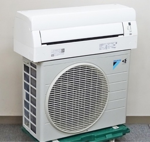 【取引完了】(8)DAIKIN　空気清浄 天井気流 フィルター自動お掃除機能 ルームエアコン おもに8畳用 2019年製 取付販売
