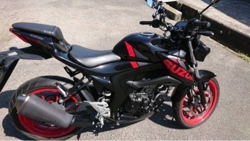 GSX S125 ○値下げ○ブラック×レッド GSX-R125/GSX-S125は現行モデルで