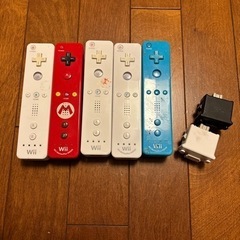 【譲渡決まりました】Wii リモコン　5個