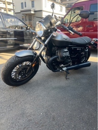 埼玉発 Moto Guzzi モトグッツィ V9 ボバー H29年式 4400km 検２年付！ 程度良好！売切