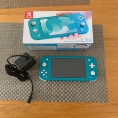 おもちゃ ポータブルゲーム Switch ターコイズブルー ほぼ未使用